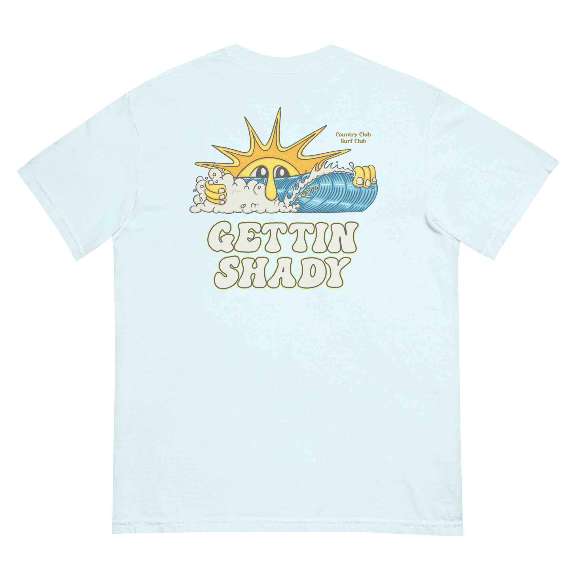GETTIN SHADY S/S GARMENT DYED TEE | CountryClubSurfClub