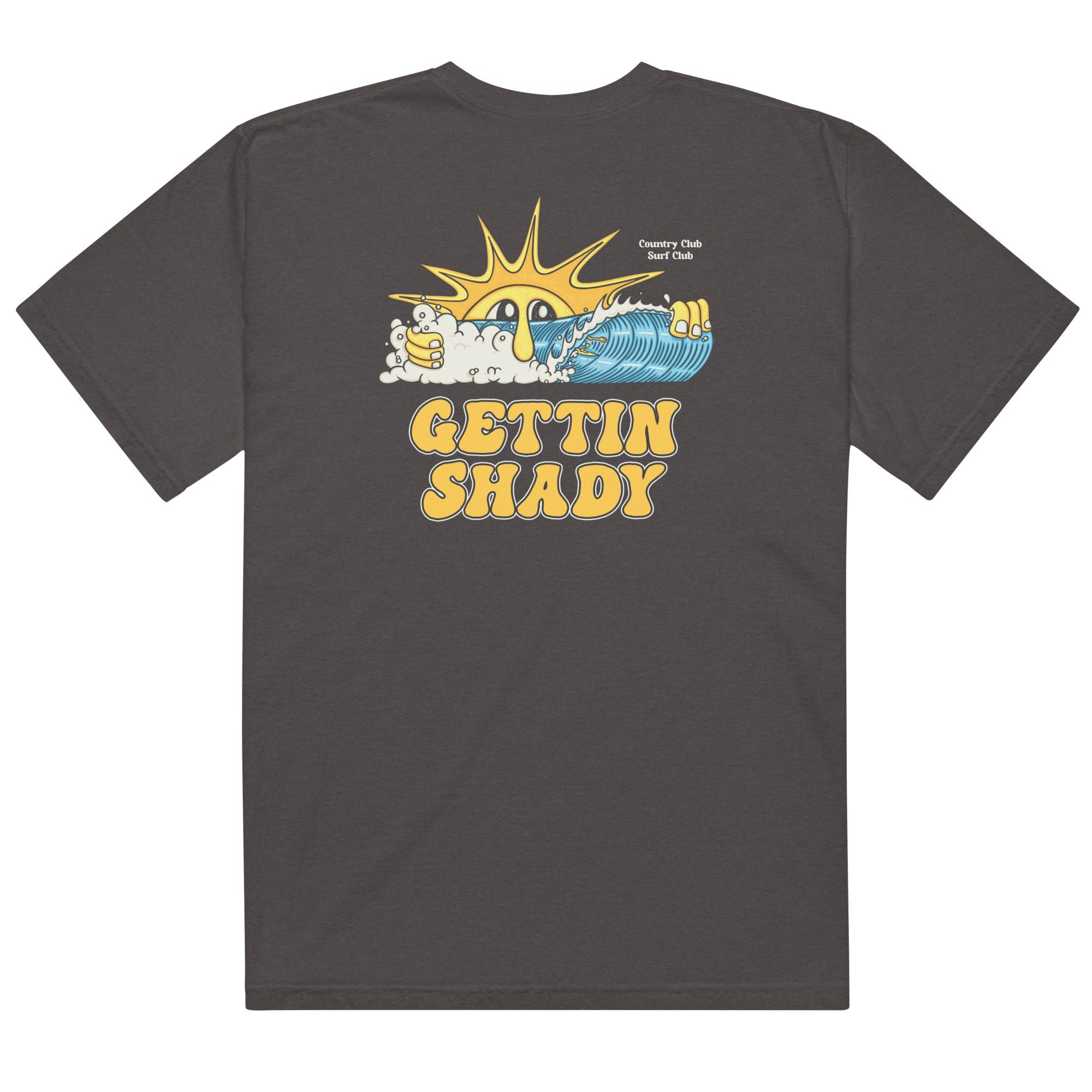 GETTIN SHADY S/S GARMENT DYED TEE | CountryClubSurfClub